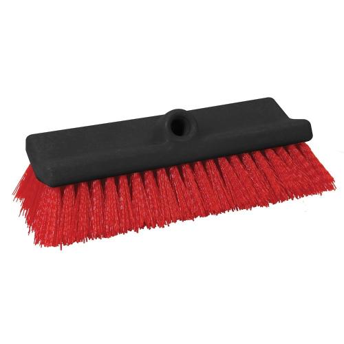 Brush, Bi-Level Floor 10", Red