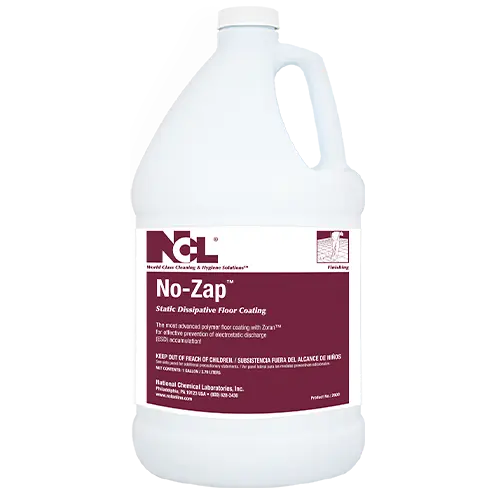 No-Zap Static Dissipative Floor Coating, Gal
