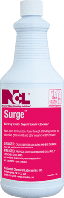 Surge, Heavy Duty Liquid Drain Opener, Qt