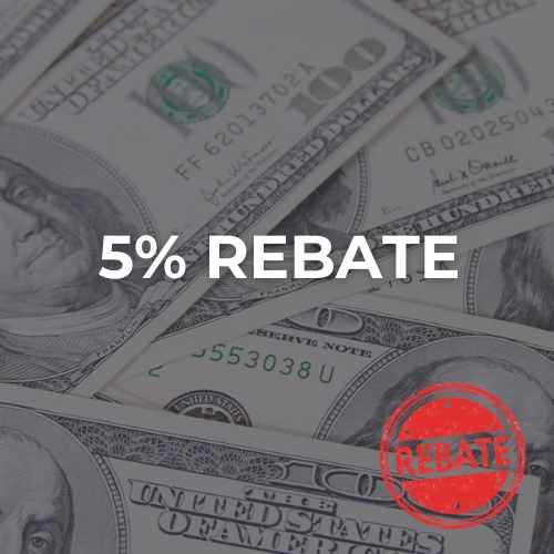 5% Rebate