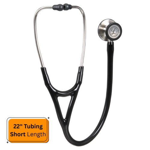 3M™ Littmann® Cardiology IV™ Stethoscope Black - 22" (Short-Length Model)