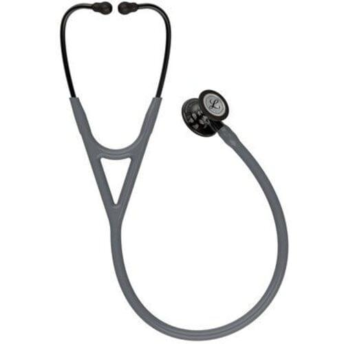 3M™ Littmann® Cardiology IV™ Stethoscope, Smoke Chestpiece - Grey Tube & Smoke Stem (27") - 350-6238