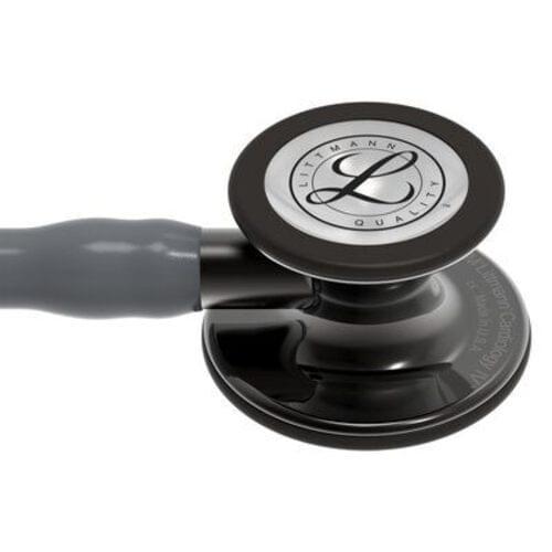 3M™ Littmann® Cardiology IV™ Stethoscope, Smoke Chestpiece - Grey Tube & Smoke Stem (27") - 350-6238