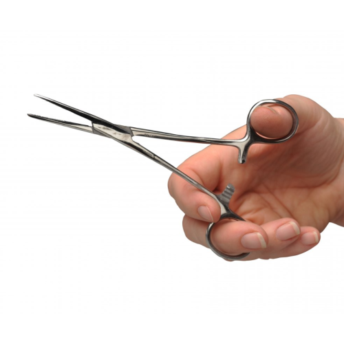 ADC Halstead Mosquito Forceps, Curved - 5" - 400-3141