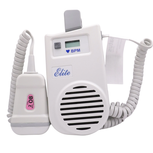 Imex Elite 200 Handheld Doppler With 2 MHz Waterproof Obstetric Probe & Digital Display