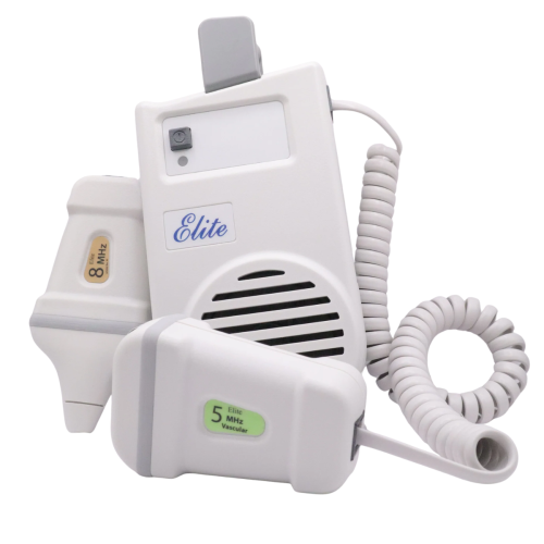 Imex Elite 100 Handheld Doppler With 5 & 8 MHz Vascular Probes (No Display)