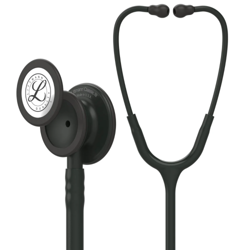 3M™ Littmann® Classic III™ Stethoscope, Black Chestpiece - Black Tube
