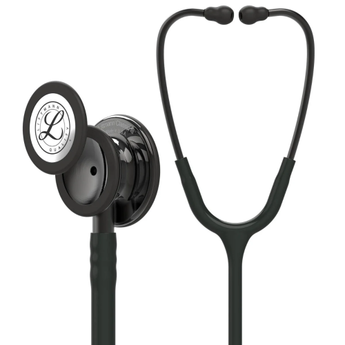 3M™ Littmann® Classic III™ Stethoscope, Smoke Chestpiece - Black Tube