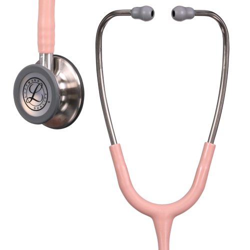 3M™ Littmann® Classic III™ Satin Tube, Stainless Chestpiece, Champagne Rose Satin Tube
