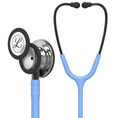3M™ Littmann® Classic III™ Stethoscope, Mirror Chestpiece - Ceil Blue Tube