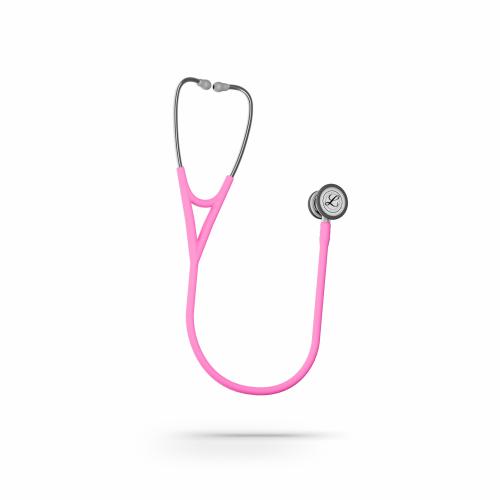 3M™ Littmann® Cardiology IV™ Stethoscope, 6159C, Stainless Steel Chestpiece, Rose Pink Satin-Finish Tube - 27" - 350-6159C