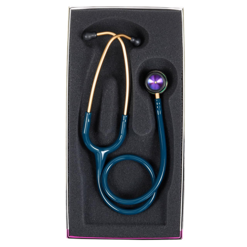 3M™ Littmann® Classic II Pediatric Stethoscope - Caribbean Blue Rainbow Edition - 350-2153