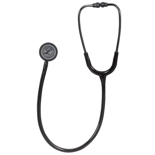 3M™ Littmann® Classic III™ Stethoscope, Smoke Chestpiece - Black Tube - 350-5811