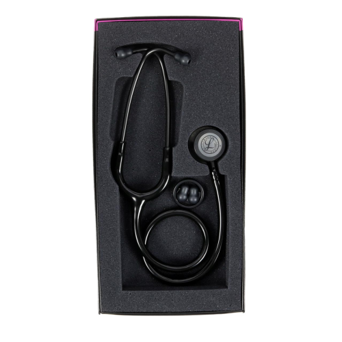 3M™ Littmann® Classic III™ Stethoscope, Smoke Chestpiece - Black Tube - 350-5811