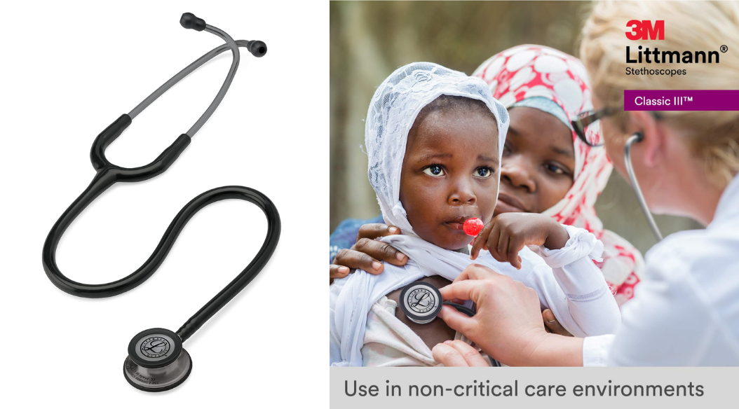 Close-up of Classic III chestpiece components and features