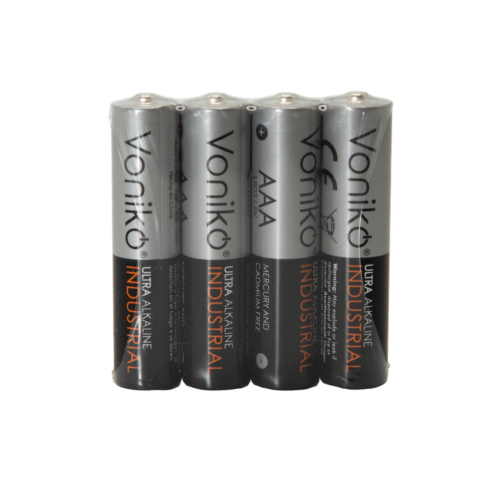 Voniko Ultra Alkaline Industrial AAA Batteries - Box of 80 = 900-0090