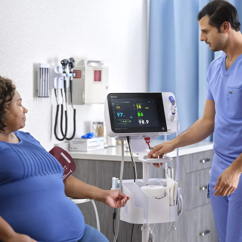 Welch Allyn Connex 360 Vital Signs Monitor with SureBP, Masimo SpO2 with RRp, SureTemp Thermometry = 100-94RXT-B