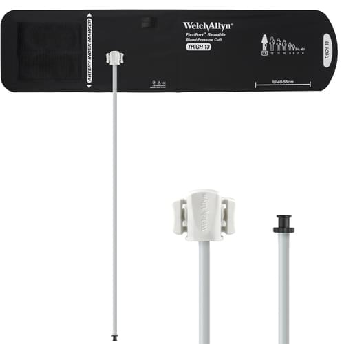 Welch Allyn® FlexiPort 1-Piece Cuff, Thigh 1 Tube (Size 13)