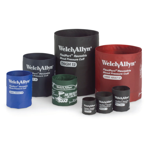 Welch Allyn FlexiPort® Reusable Blood Pressure Cuff Kit – Sizes 6 to 13