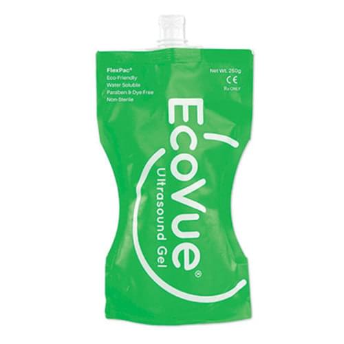 EcoVue Ultrasound Gel 250ml (8oz) Flex Pack