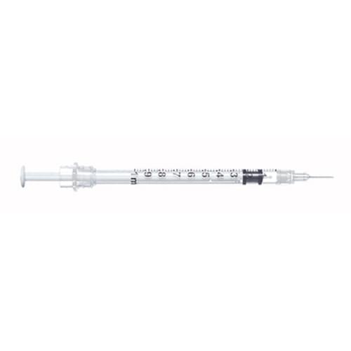 Sol-Care 1cc Safety Syringe 30G x 1/2"