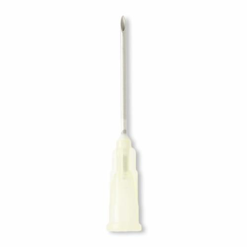 Medline Standard Hypodermic Needle Only, 19G x 1", Cream - Box of 100