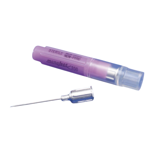 Monoject™ Standard Hypodermic Needle with Polypropylene Hub, Rigid Pack, A Bevel - 20G x 1.5" (Box of 100)