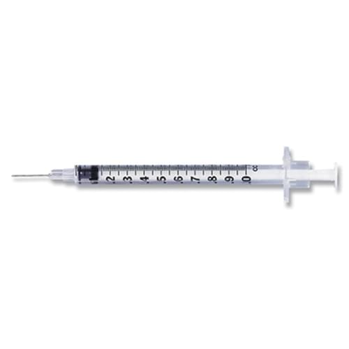 BD Allergy Syringe 1cc 28G x 1/2" Regular Bevel