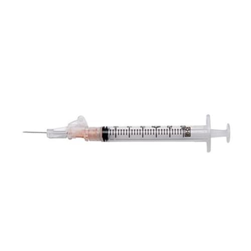 BD 3cc Syringe with SafetyGlide Needle 25G x 1''