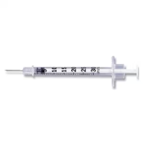 Ultra-Fine™ II Insulin Syringe with Needle, 1 mL, 29G x 1/2" - Box of 200