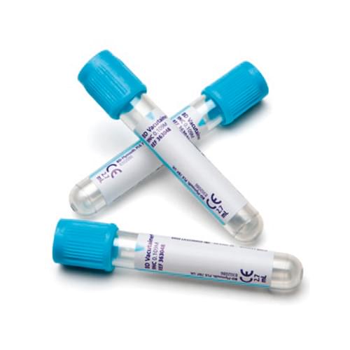 BD Vacutainer Trisodium Citrate Tube Plastic Blue 2.7 mL