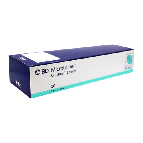 BD Microtainer® Quikheel™ Lancet 2.50 mm x 1.00 mm (Infant) - Box of 50 = 150-368101