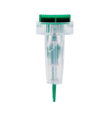 Sterile Safety Lancet with Push-Button Activation, 21G x 1.8 mm - Box of 200 = 150-FTY21