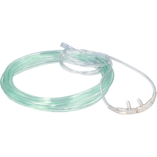Salter Labs Divided Adult Capnograpy Cannula, Female Luer Style W/ 7' O2 & 7' CO2