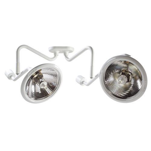 Ritter® 255 LED Procedure Light - Dual 8' (2.4 m) Ceiling Mount