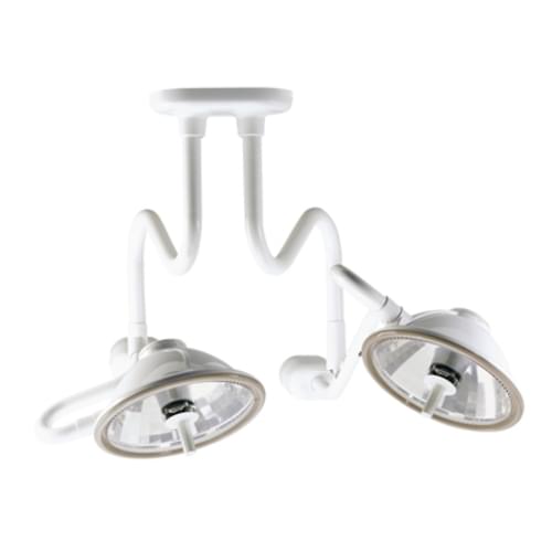 Midmark Ritter 355 Dual 8' Ceiling Minor Surgery Light