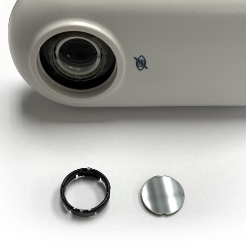 DermLite Center Polarizer Assembly for DL100 / Carbon® - 15 mm Diameter
