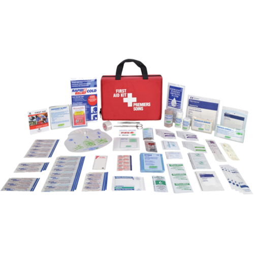 First Aid Kit – Briefcase Style Nylon Soft Pack