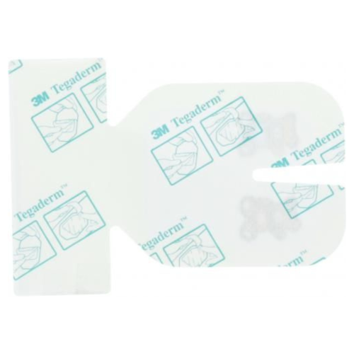 Tegaderm™ Pediatric Transparent Film Dressing with Border - 5 cm x 5.7 cm (Box of 100) = 300-1610