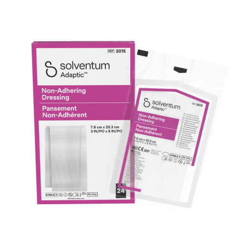 3M™ Adaptic™ Non-Adhering Dressing With Petrolatum - 7.6 cm x 20.3 cm (Box of 24)