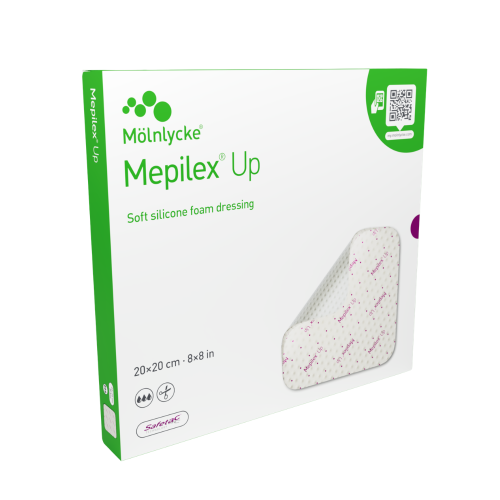 Mepilex® UP Non-Bordered Soft Silicone Foam Dressing - 20cm x 20cm (Box of 5)