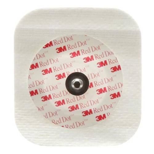 <p>General ECG monitoring situations where skin moisture is an issue. For use in ICU/CCU, Stress, Cardiac Rehab, Telemetry, and Holter Monitoring departments. Radiopaque. Abrader not included. </p> <p><strong>Features & Benefits:</strong></p> <ul> <li>Solid gel conforms to the skin quickly allowing high quality, uninterrupted traces</li> <li>The gel's low chloride content minimizes skin irritation for increased patient comfort</li> <li>3M adhesive provides greater adhesion to diaphoretic skin, which results in better trace quality</li> <li>Permeable soft cloth backing releases perspiration, making it ideal for long-term monitoring in diaphoretic situations</li> <li>2.2" x 2" (5.6cm x 5cm)</li> </ul>