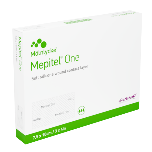 Mepitel® One Wound Contact Layer Dressing - 7.5cm x 10cm (Box of 10)