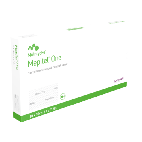 Mepitel® One Wound Contact Layer Dressing - 10cm x 18cm (Box of 10)