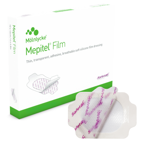 Mepitel® Film Dressing With Safetac® Technology - 6cm x 7cm (Box of 10)
