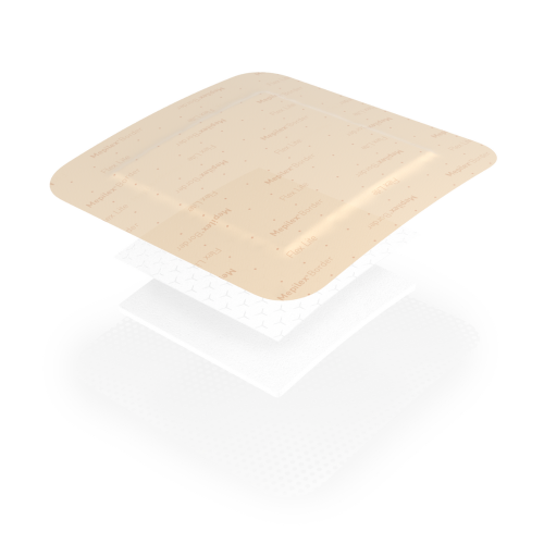 Mepilex® Border Lite Foam Dressing - 4cm x 5cm (Box of 10) = 300-581011