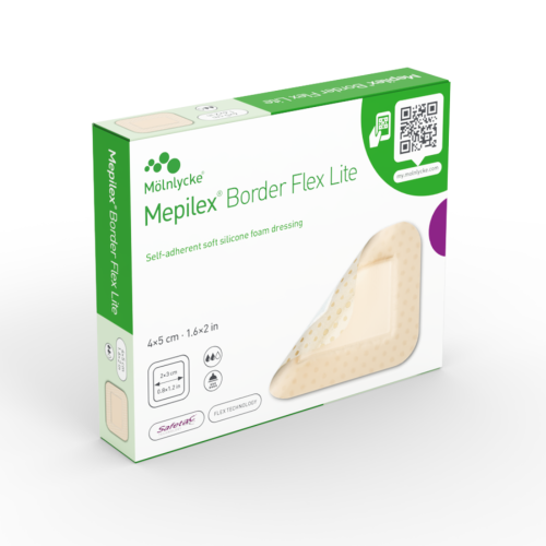 Mepilex® Border Lite Foam Dressing - 4cm x 5cm (Box of 10)