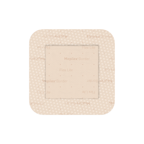 Mepilex® Border Flex Lite Foam Dressing - 7.5cm x 7.5cm (Box of 5) = 300-581012