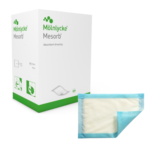 Mesorb Sterile Super Absorbent Dressing - 15 x 23cm (Box of 50)
