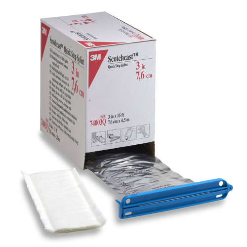 Scotchcast™ Quick Step Double Sided Felt Roll Splint - 3 Inch x 4.5 m